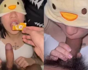 Bắt em người yêu ăn kẹo mát để bú cu cho sướng
